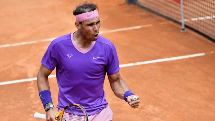 Tay vợt Nadal có lần thứ 10 vô địch tại Roma. Ảnh: internet