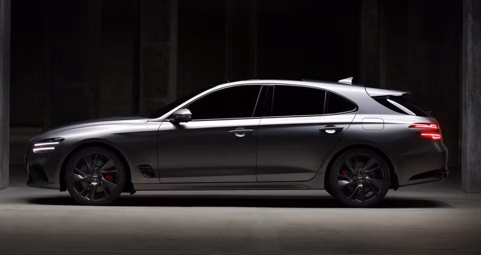 Genesis G70 Shooting Brake. Ảnh: Carscoops
