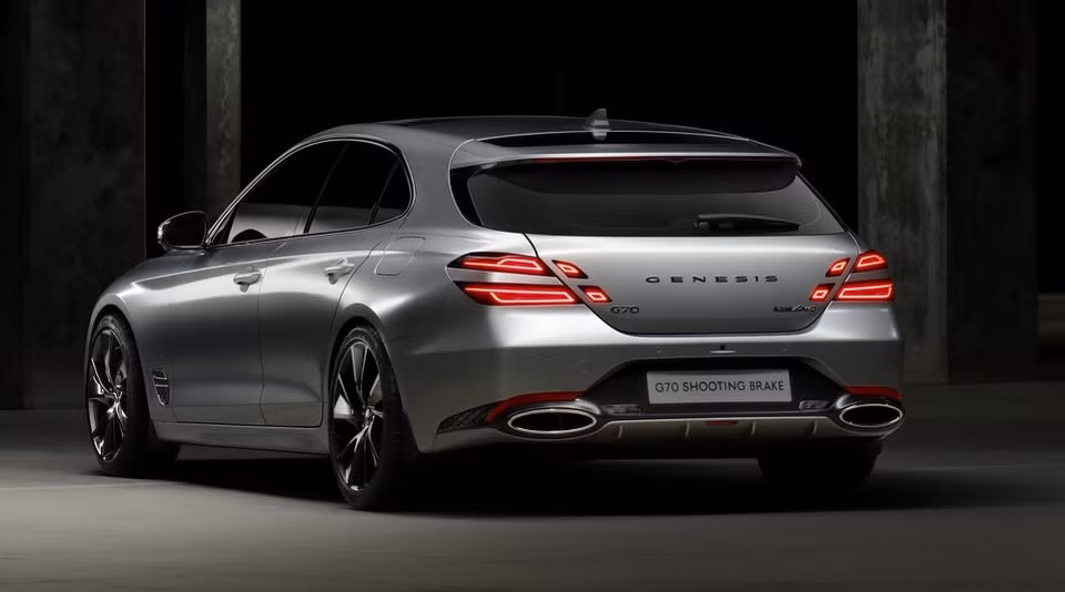Genesis G70 Shooting Brake. Ảnh: Carscoops