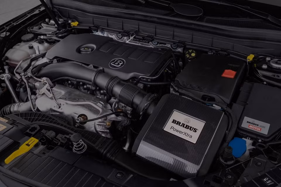 Mercedes-Benz GLB sở hữu gói độ Brabus. Ảnh: Carscoops