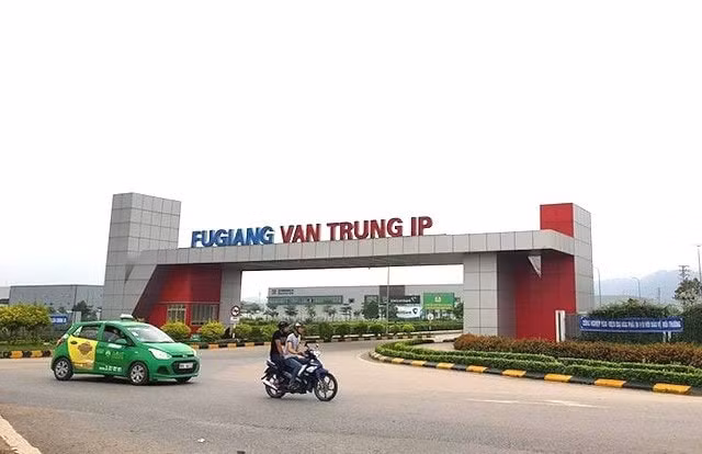 Khu công nghiệp Vân Trung tại tỉnh Bắc Giang. Ảnh minh họa