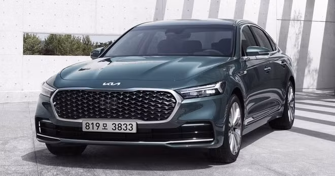 Hình ảnh ban đầu của Kia K9. Ảnh: Paultan