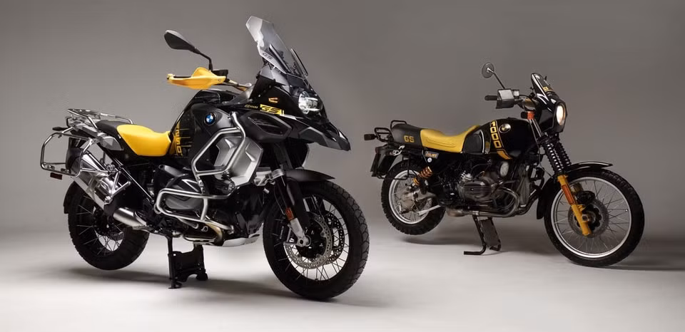 BMW R 1250 GS Adventure Edition 40 Years GS. Ảnh: Motortrivia