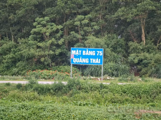Những biển chỉ dẫn về các mặt bằng quy hoạch đất trên địa bàn tỉnh Thanh Hoá