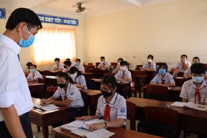 Tỉnh Quảng Ngãi cho học sinh đi học trở lại từ 12/5 (Ảnh minh họa)