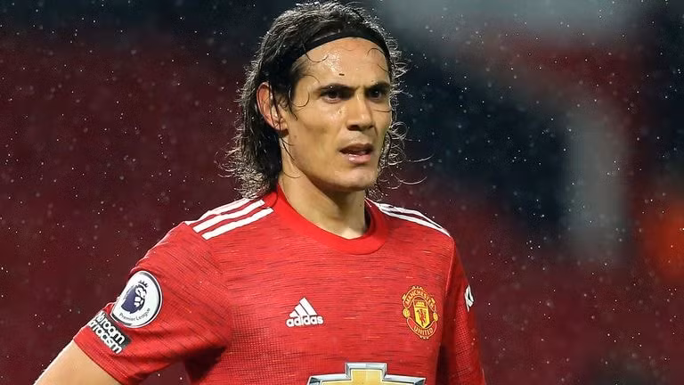 Với phong độ thi đấu cao trong giai đoạn cuối mùa đã giúp Edinson Cavani được giữ lại Man Utd thêm ít nhất một mùa giải. Ảnh: internet