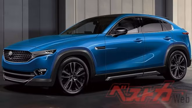 Ảnh dựng máy tính của Mazda CX-5 thế hệ mới. Ảnh: Best Car