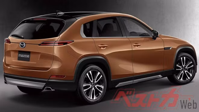 Ảnh dựng máy tính của Mazda CX-5 thế hệ mới. Ảnh: Best Car