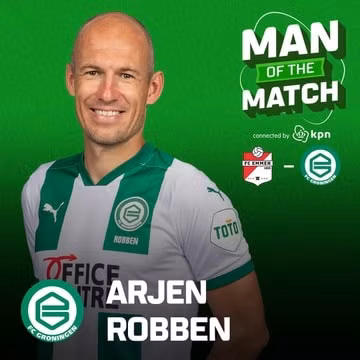 Robben được bình chọn cầu thủ hay nhất trận. Ảnh: ESPN