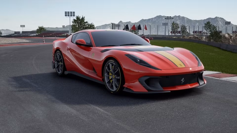 Ferrari 812 Competizione. Ảnh: Ferrari
