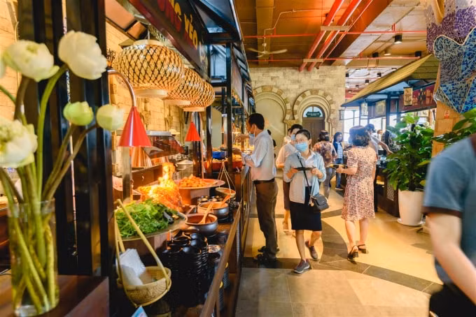 Nhà hàng buffet Vân Sơn