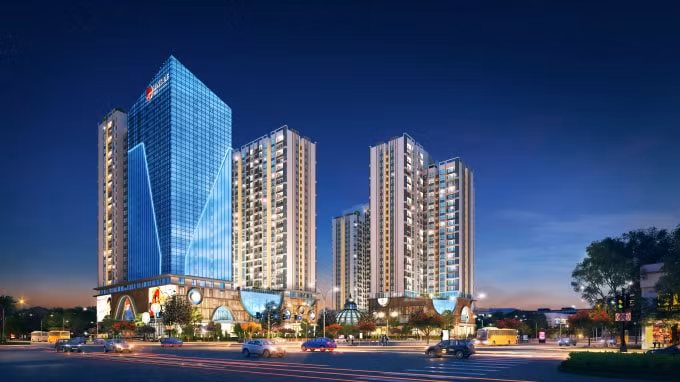 Tổng thể dự án Hinode City.