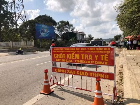 Kể từ 0h ngày 20/5, tỉnh Quảng Ngãi yêu cầu người về từ TP. Đà Nẵng phải cách ly tại nhà 21 ngày. Ảnh: TL