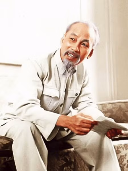 Chủ tịch Hồ Chí Minh. Ảnh: T.L