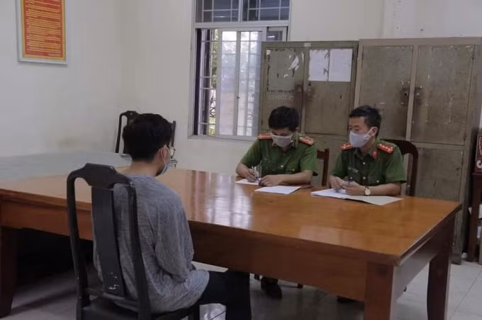 Ngô Văn Thắng tại cơ quan điều tra