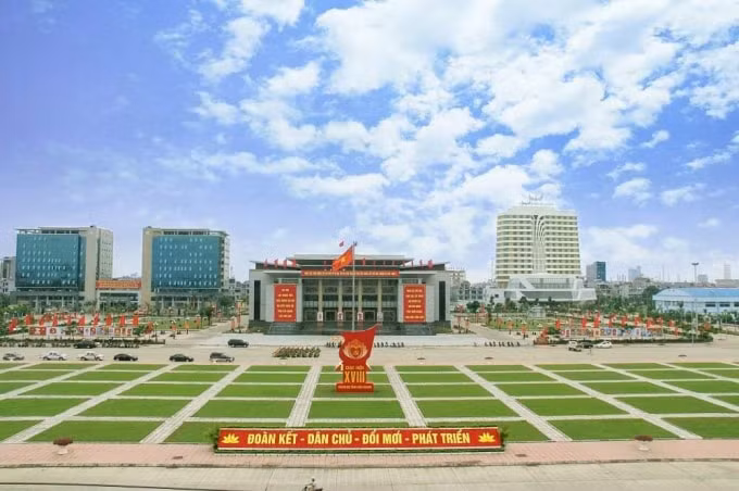 Quảng trường 3/2 TP. Bắc Giang.