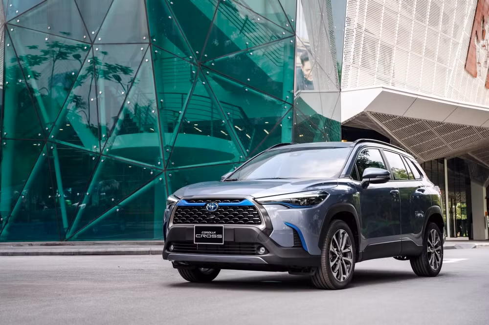 Mẫu xe Corolla Cross là sự lựa chọn hàng đầu trong phân khúc SUV đô thị cỡ trung. Ảnh: Toyota Việt Nam