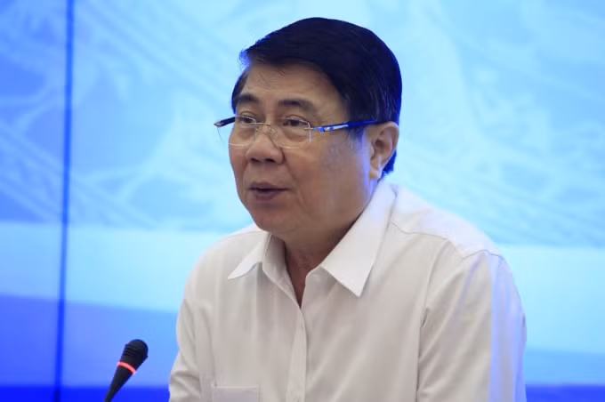 Ông Nguyễn Thành Phong - Chủ tịch UBND TP. HCM.