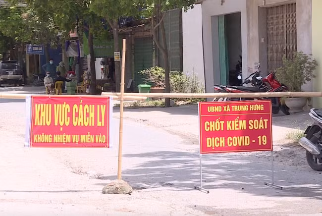 Hưng Yên giãn cách xã hội huyện Yên Mỹ từ ngày 27/6 (Ảnh: TTXVN)