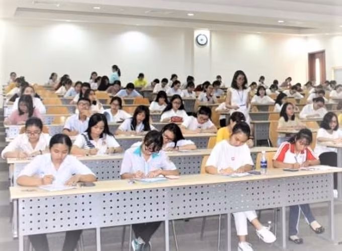 Thi đánh giá năng lực đợt 1 ở ĐH Quốc gia TP. HCM.