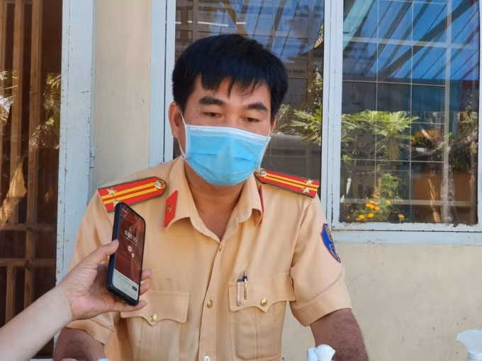 Trung tá Nguyễn Trường Kỳ.