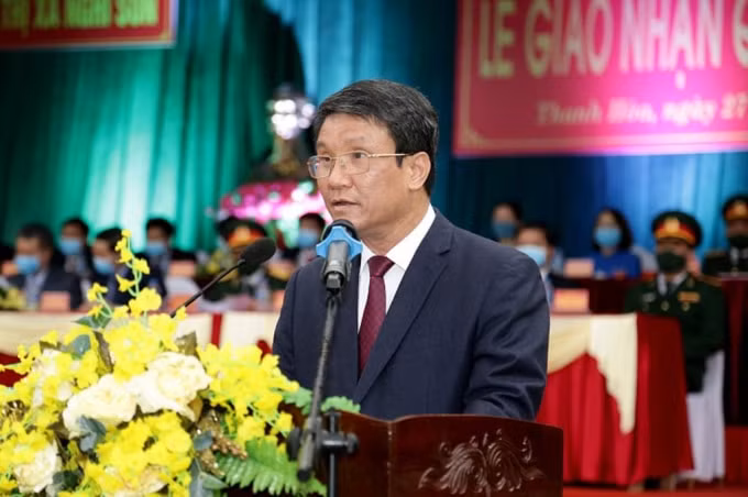 Chủ tịch UBND thị xã Nghi Sơn Nguyễn Tiến Dũng.