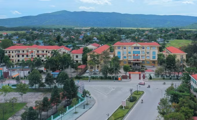 Trung tâm hành chính thị xã Nghi Sơn.