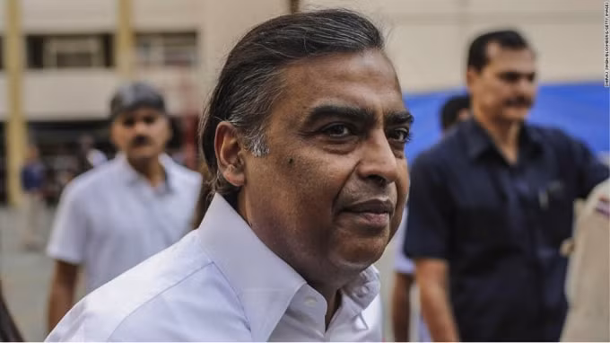 Tỷ phú Mukesh Ambani (Nguồn: CNN Business).