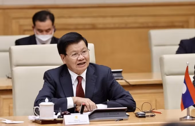Tổng Bí thư, Chủ tịch nước Lào Thongloun Sisoulith. Ảnh: TTXVN