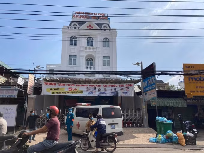 Phòng khám đa khoa An Phúc Sài Gòn tại huyện Trảng Bom nơi nữ bác sĩ khoa sản nghi nhiễm Covid-19 từng làm việc.