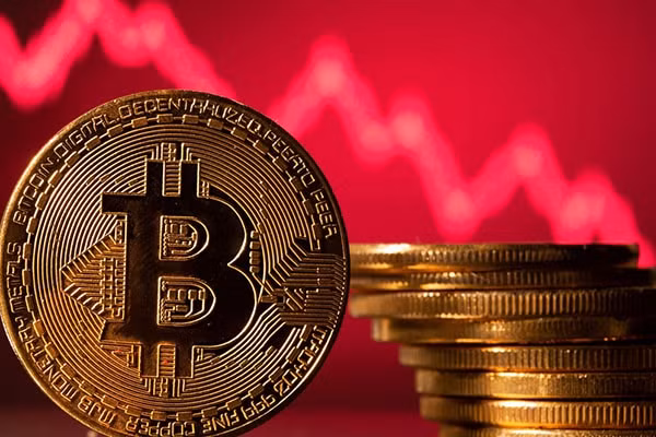 Bitcoin rớt thảm gần 3.000 USD, vốn hóa thị trường mất gần 51 tỷ USD. Ảnh minh họa