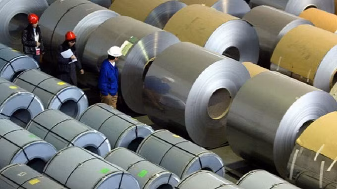 Thép Việt Nam xuất khẩu sang EU tăng gấp 5 lần. Ảnh minh họa