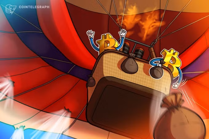 Bóng ma giảm giá vẫn ám ảnh Bitcoin. Ảnh: Cointelegraph