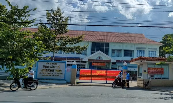 Trung tâm Y tế huyện Châu Thành - nơi xảy ra vụ việc