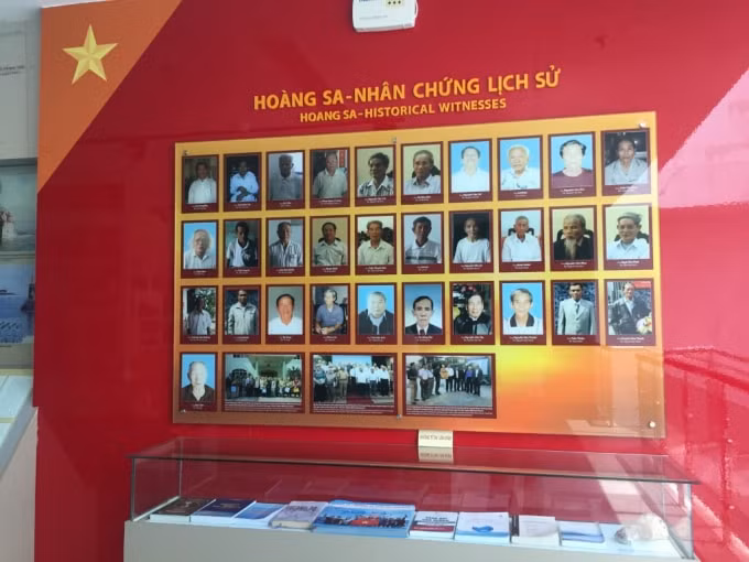 Không gian Nhà trưng bày Hoàng Sa tại huyện Hoàng Sa (Đà Nẵng). Ảnh: Bá Dũng