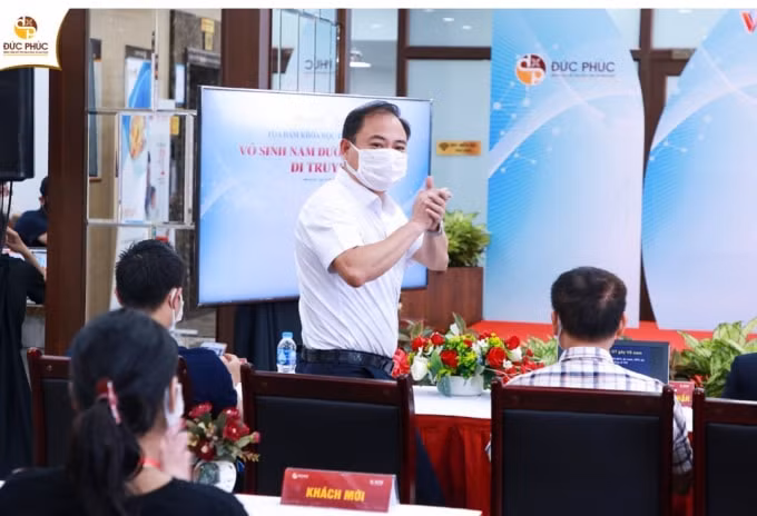 Ông Vũ Hoàng Nguyên - Chủ tịch Hội đồng Quản trị Bệnh viện HTSS & Nam học Đức Phúc