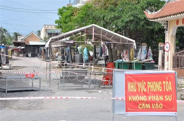 Thành phố Mỹ Tho thực hiện giãn cách xã hội từ 0h ngày 30/6. Ảnh: TL