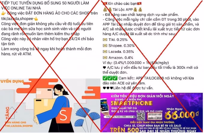 Theo Công an TP Hà Nội, những người trẻ trong độ tuổi sinh viên, người già, phần đông là nữ giới là những đối tượng mà các đối tượng tập trung lôi kéo, dụ dỗ. (Ảnh: CAHN)