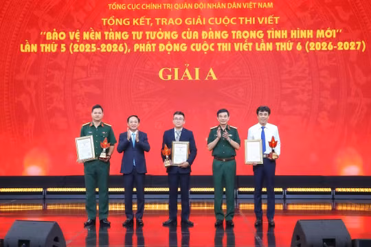 Từ một cuộc thi đến sự hình thành dòng báo chí chính luận bảo vệ nền tảng tư tưởng của Đảng