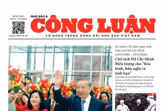 Nhà báo và Công luận số 20-2026