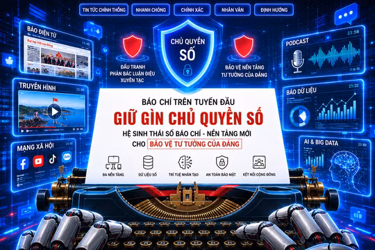Từ số hóa tác phẩm đến kiến tạo hệ sinh thái số bảo vệ nền tảng tư tưởng của Đảng