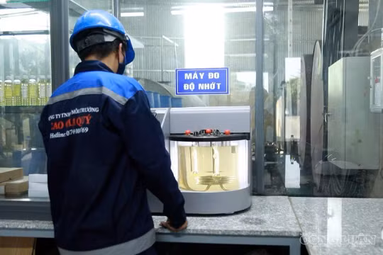 Dầu tái sinh 'made in Việt Nam' đủ chuẩn, không còn 'đứng chiếu dưới'