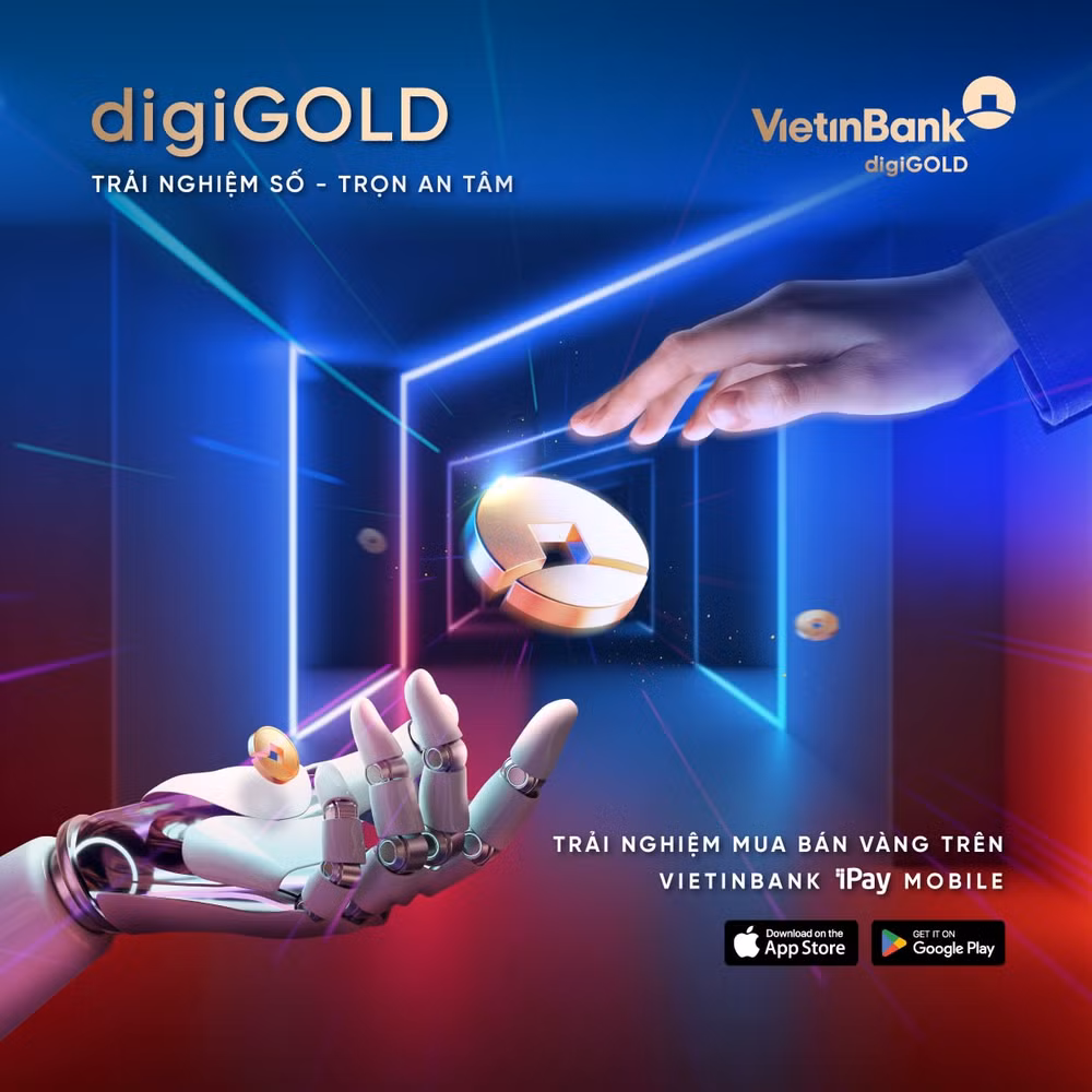 trien khai mua ban vang digigold tren ung dung so vietinbank ipay mobile hinh 1