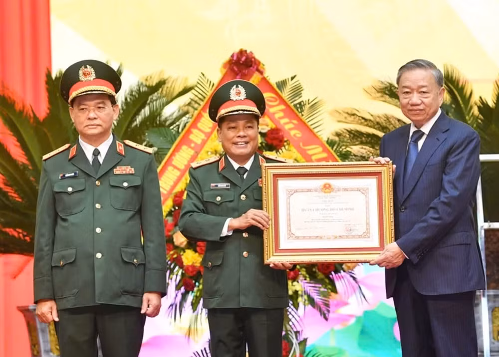 tong bi thu chu tich nuoc to lam du le ky niem 50 nam ngay truyen thong tong cuc ky thuat bo quoc phong hinh 4