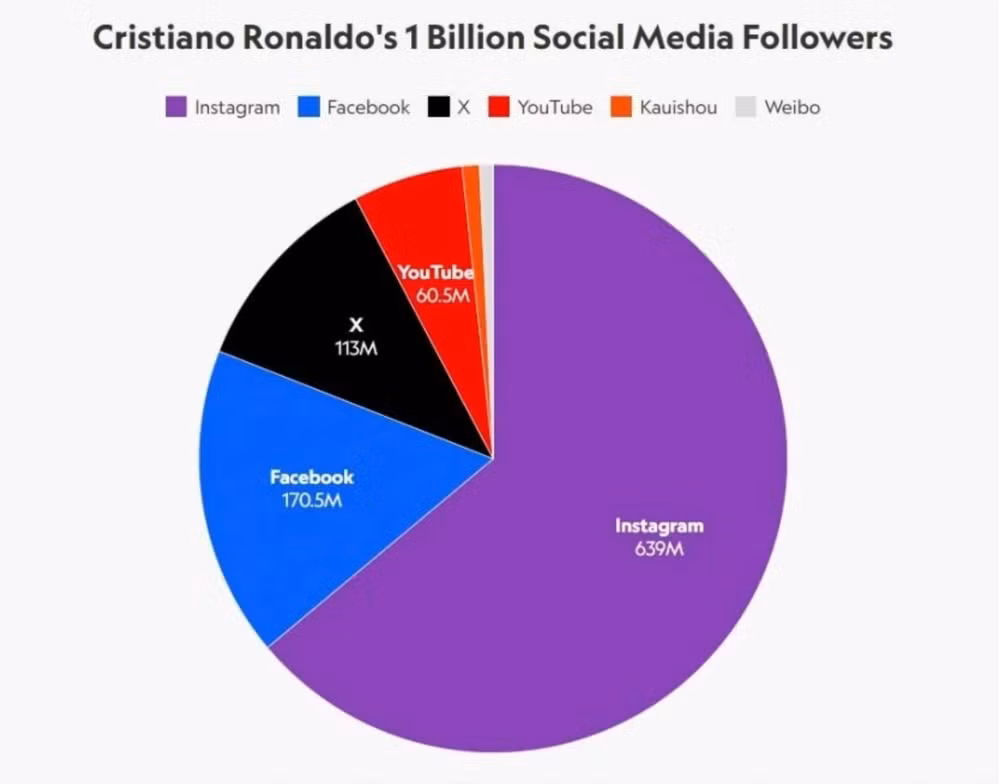 cristiano ronaldo co 1 ty nguoi theo doi tren cac nen tang mang xa hoi hinh 2