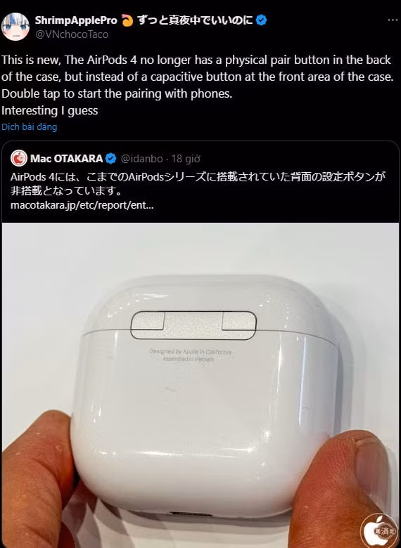 airpods 4 cai tien nut dien dung gay tranh cai hinh 2
