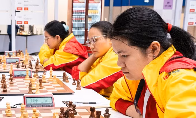 olympiad co vua 2024 viet nam ha dkvd uzbekistan tiep chuoi toan thang hinh 2