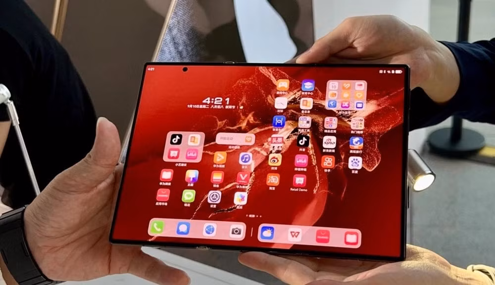 huawei ra mat mate xt dien thoai man hinh gap lon nhat the gioi hinh 2