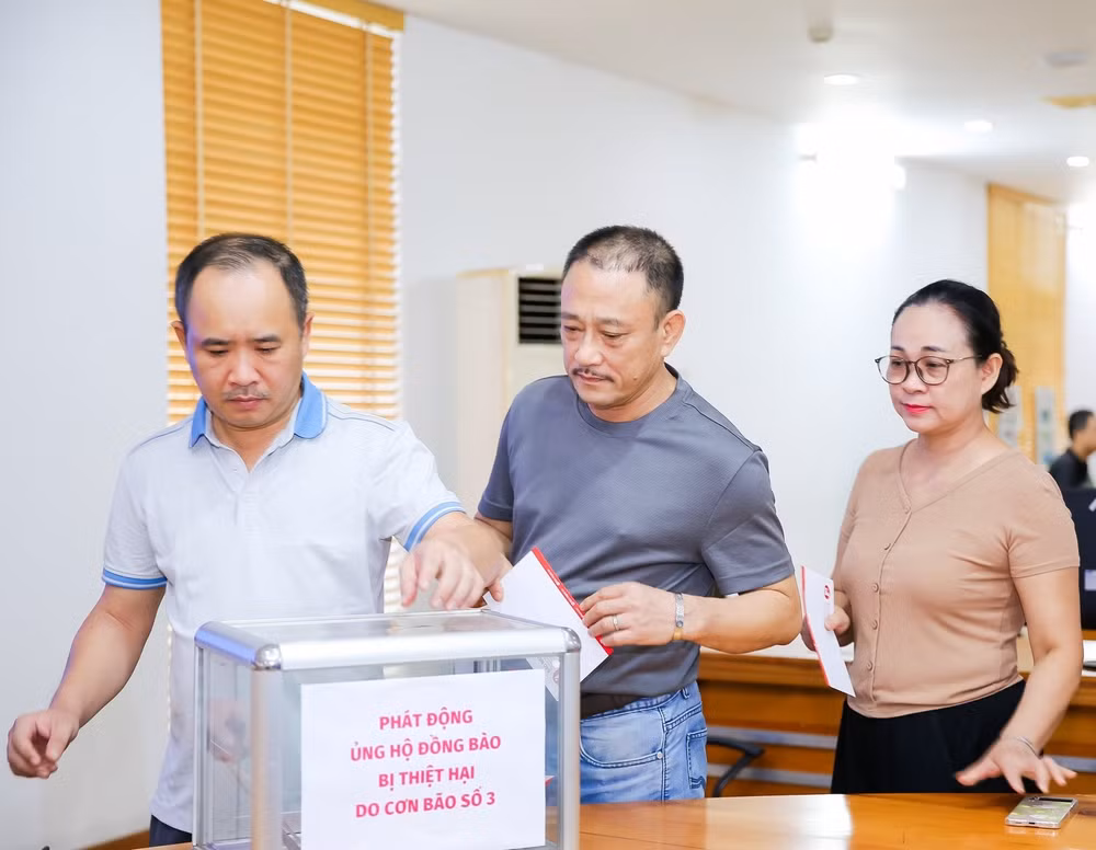 bao nghe an quyen gop ung ho nhan dan cac tinh phia bac bi thiet hai do bao lu hinh 1