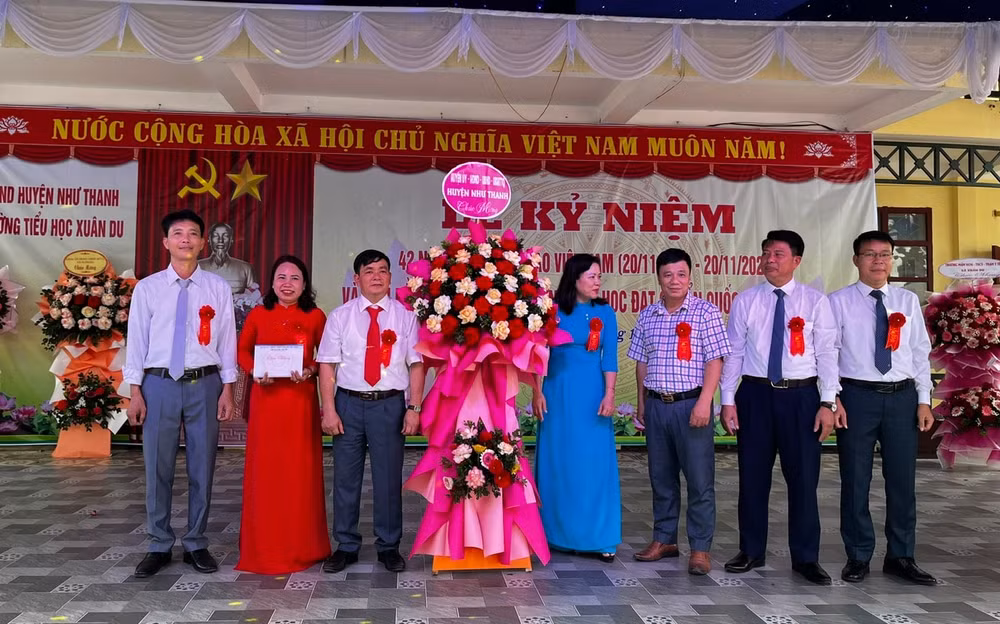 truong tieu hoc xuan du khang dinh thuong hieu vi the trong cong tac giao duc hinh 1